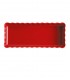 Emile Henry Tart-Börek-Fırın Kabı Dikdörtgen 36.5 x 15 cm Kırmızı/Burgundy