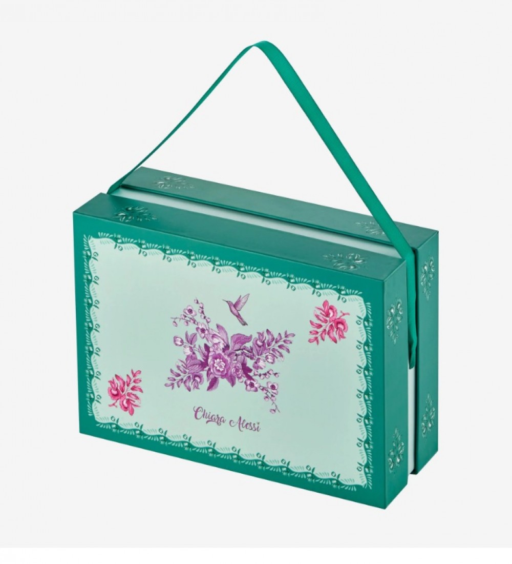 Chiara Alessi Kırmızı Porselen Kahve Fincan Seti 100 Ml Primavera Collection CAPBC984RD2