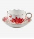 Chiara Alessi Kırmızı Porselen Kahve Fincan Seti 100 Ml Primavera Collection CAPBC984RD2