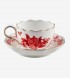 Chiara Alessi Kırmızı Porselen Kahve Fincan Seti 100 Ml Primavera Collection CAPBC984RD2