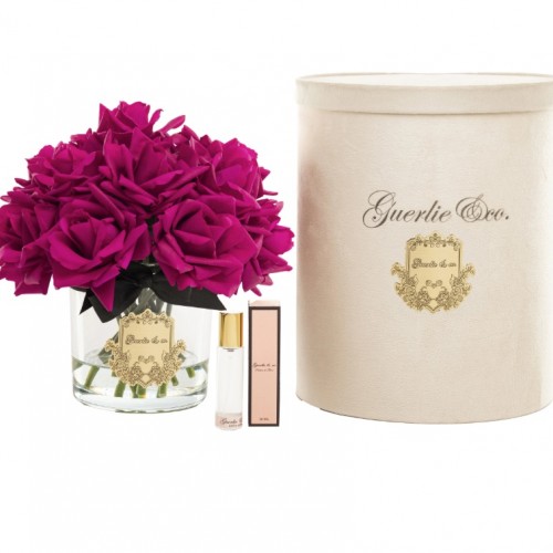 GUERLİE & CO 15 GÜL BORDO GOLD OVAL 