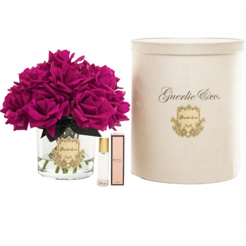 GUERLİE & CO 15 GÜL BORDO GOLD OVAL 