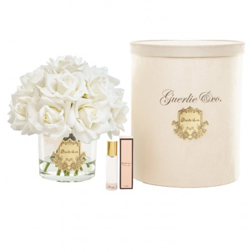 GUERLİE & CO 15 GÜL BEYAZ GOLD OVAL 