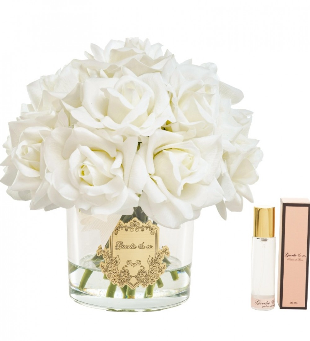 GUERLİE & CO 15 GÜL BEYAZ GOLD OVAL