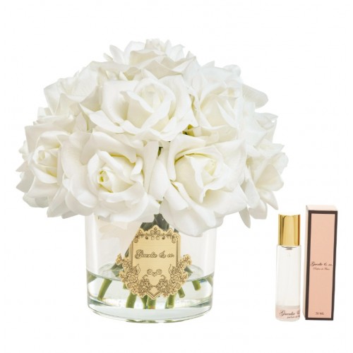 GUERLİE & CO 15 GÜL BEYAZ GOLD OVAL 