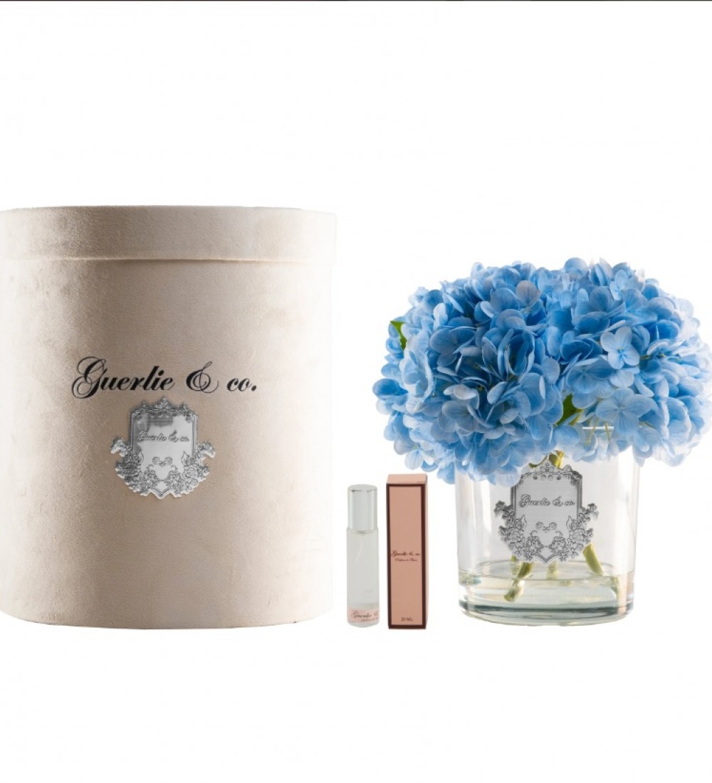 Guerlie&co. Mavi Ortanca Gümüş