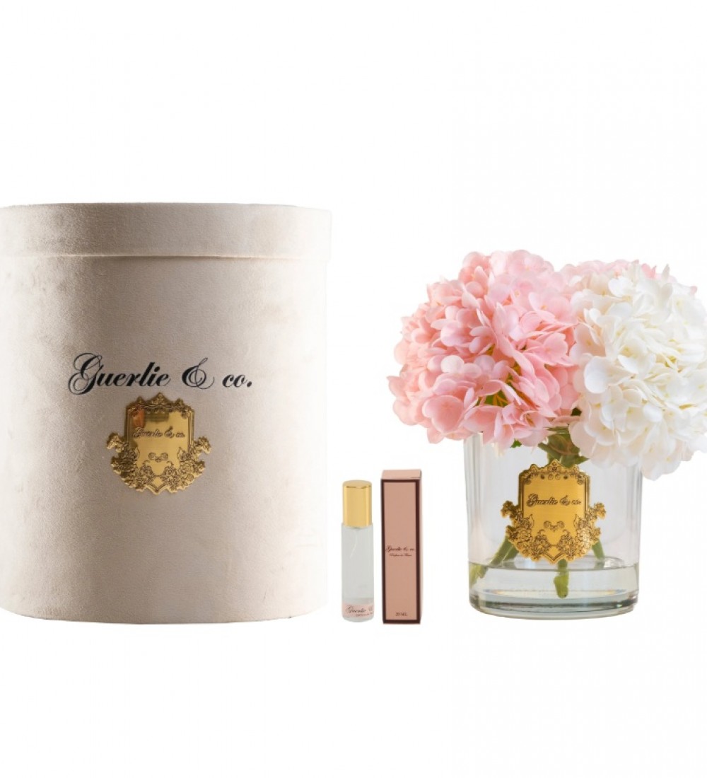 Guerlie&co. Pembe/Beyaz Ortanca Gold %