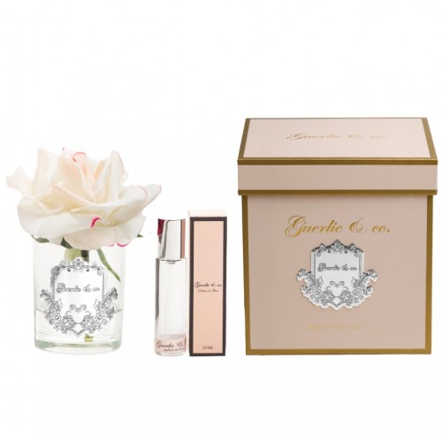 Guerlie&Co Krem Pembe Tek Gül Gümüş