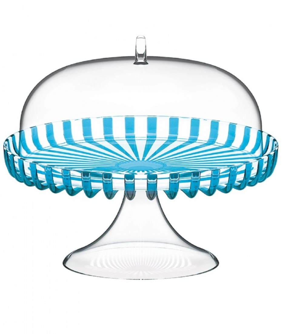 Guzzini Dolce Vita Ayaklı Kek Standı 31 cm Turkuaz