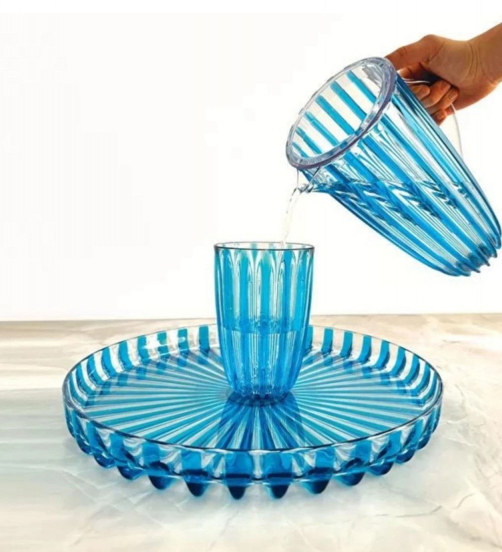 Guzzini Dolce Vita 4'lü Bardak 470 ml Turkuaz