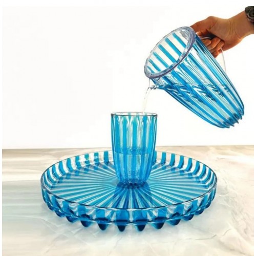 Guzzini Dolce Vita 4'lü Bardak 470 ml Turkuaz