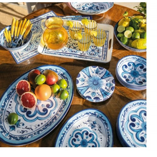 Guzzini Blues Kayık Tabak 50 cm x 36 cm x 3 cm