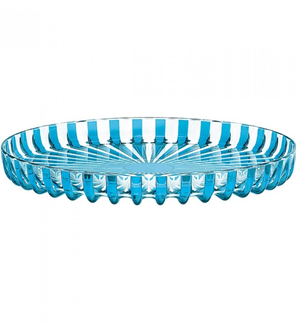 Guzzini Dolce Vita Yuvarlak Tepsi 31 cm Turkuaz