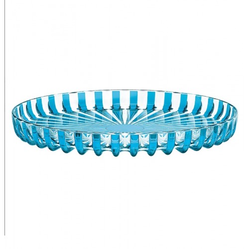 Guzzini Dolce Vita Yuvarlak Tepsi 31 cm Turkuaz