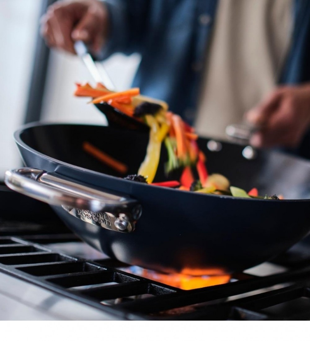 JOSEPH JOSHEPH SPACE 32 cm WOK TAVA