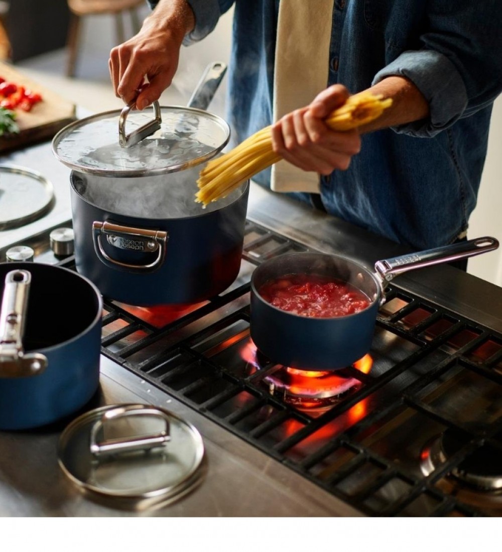 JOSEPH JOSEPH SPACE 9 PARÇA KAPAKLI SOS TENCERESİ SETİ