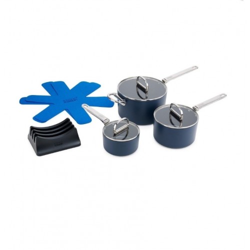 JOSEPH JOSEPH SPACE 9 PARÇA KAPAKLI SOS TENCERESİ SETİ