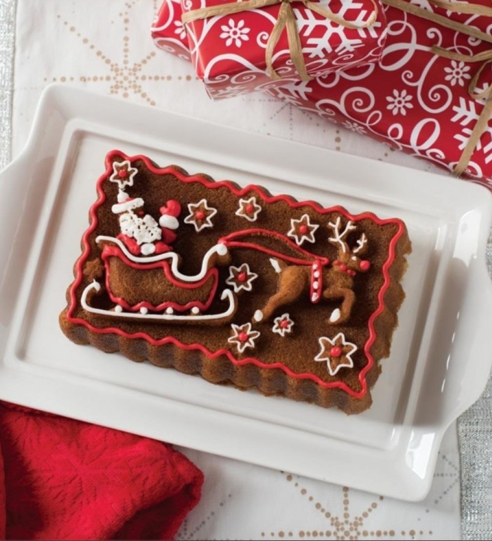 Nordicware Noel Baba´nın Kızağı Kek Kalıbı