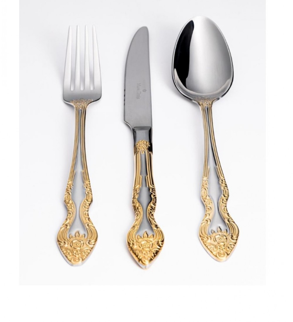 Maxx Doria Vienna G Decorated 6 Kişilik 42 Parça Çatal Kaşık Bıçak Takımı PA1067