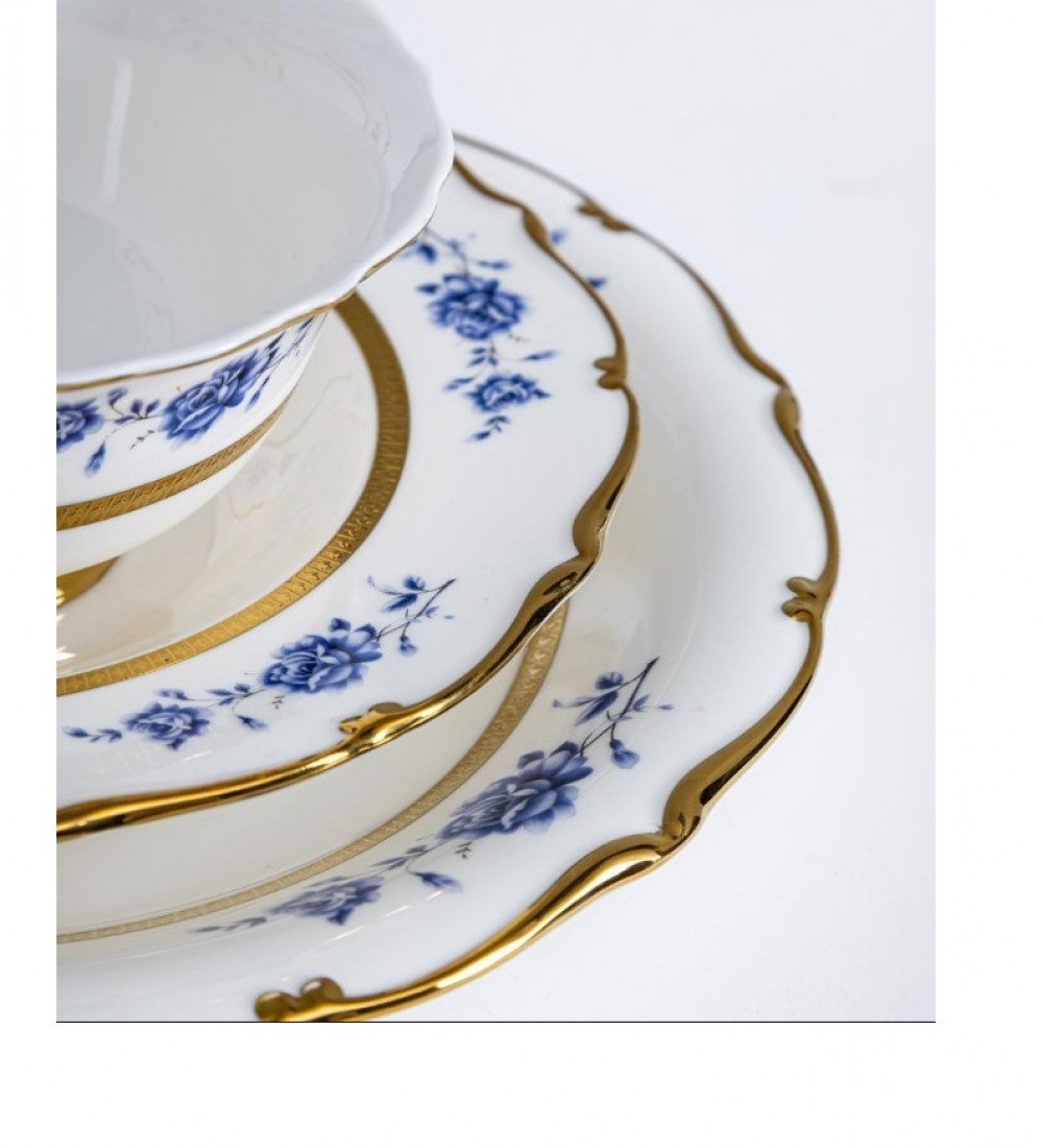 Maxx Doria Majestic Azure 12 Kişilik 77 Parça Yemek Takımı PA2097