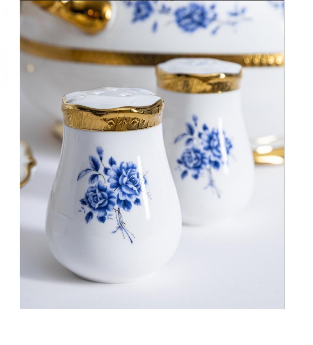 Maxx Doria Majestic Azure 12 Kişilik 77 Parça Yemek Takımı PA2097