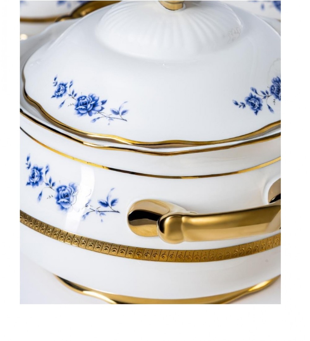 Maxx Doria Majestic Azure 12 Kişilik 77 Parça Yemek Takımı PA2097