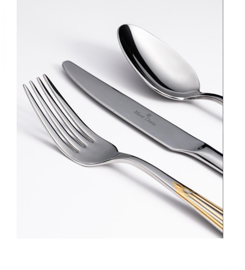 Maxx Doria Prague G Decorated 6 Kişilik 42 Parça Çatal Kaşık Bıçak Takımı PA1059