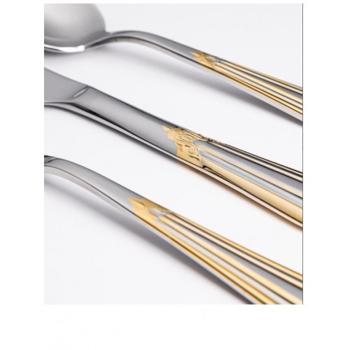 Maxx Doria Prague G Decorated 6 Kişilik 42 Parça Çatal Kaşık Bıçak Takımı PA1059