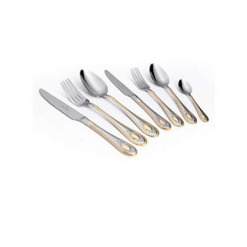 Maxx Doria Paris G Decorated 6 Kişilik 42 Parça Çatal Kaşık Bıçak Takımı PA1063