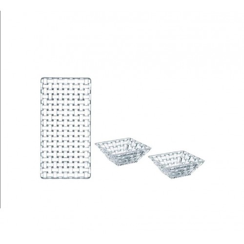 NACHTMANN BOSSA NOVA 12 cm KASE & 28 cm TABAK S/3 NAC0090026