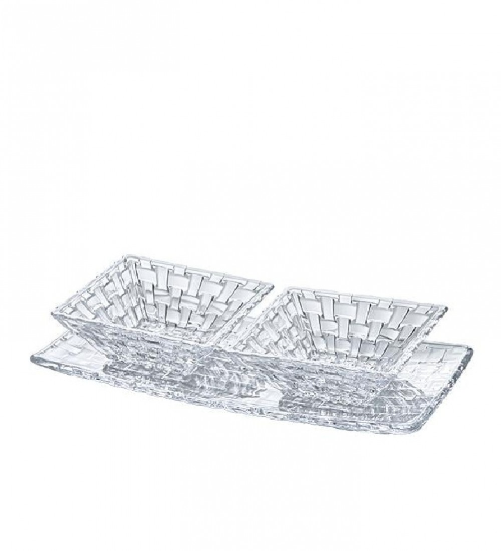 NACHTMANN BOSSA NOVA 12 cm KASE & 28 cm TABAK S/3 NAC0090026