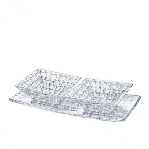 NACHTMANN BOSSA NOVA 12 cm KASE & 28 cm TABAK S/3 NAC0090026
