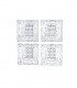 NACHTMANN BOSSA NOVA 8,5 cm KARE KASE S/4 NAC0097631
