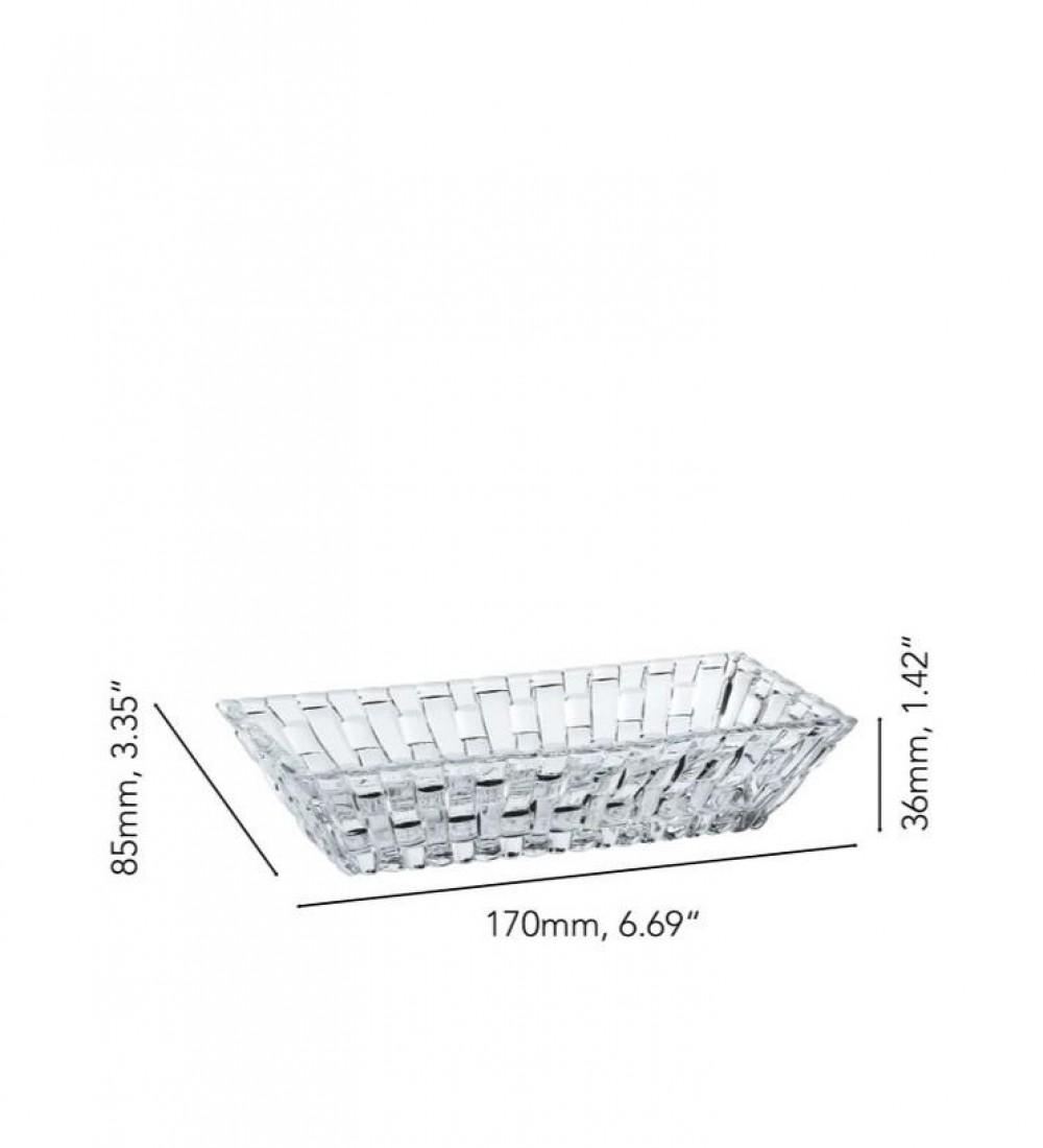 NACHTMANN BOSSA NOVA 17 cm DİKDÖRTGEN KASE S/2 NAC0097783
