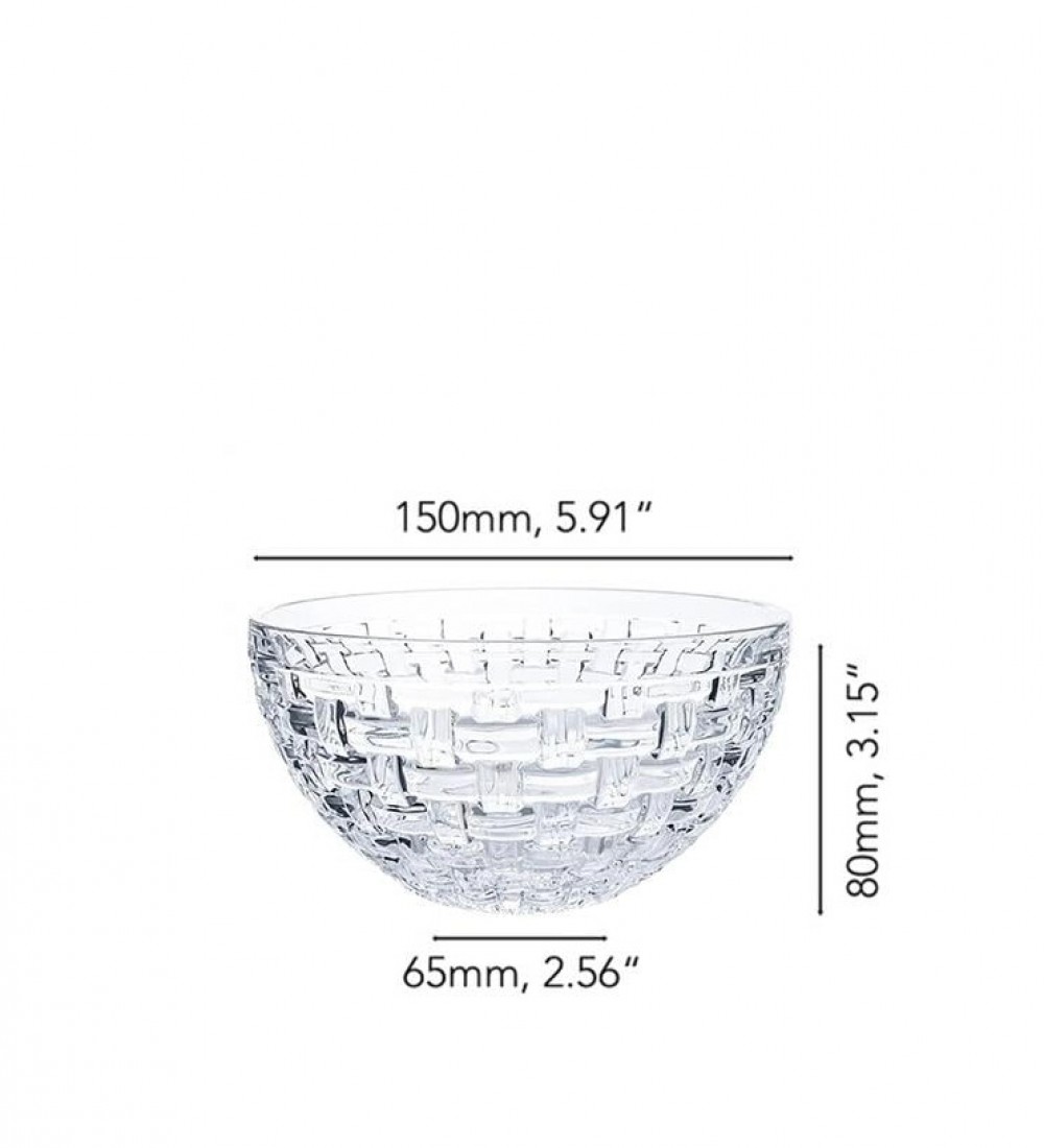 NACHTMANN BOSSA NOVA 15 cm YUVARLAK KASE S/2 NAC0102253