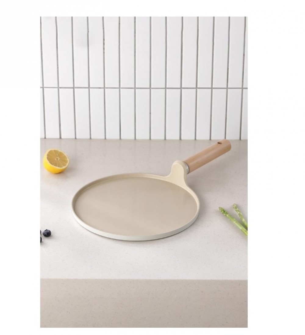 NEOFLAM FİKA ALÜMİNYUM DÖKÜM KREP TAVA 26CM BEJ D-NEOFCR126