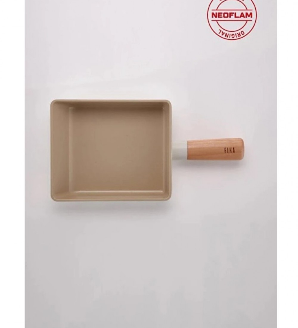 NEOFLAM FİKA ALÜMİNYUM DÖKÜM OMLET TAVA 15CM BEJ D-NEOF115