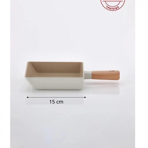 NEOFLAM FİKA ALÜMİNYUM DÖKÜM OMLET TAVA 15CM BEJ D-NEOF115