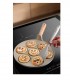 NEOFLAM FİKA ALÜMİNYUM DÖKÜM PANCAKE TAVASI 26CM BEJ D-NEOFPC126