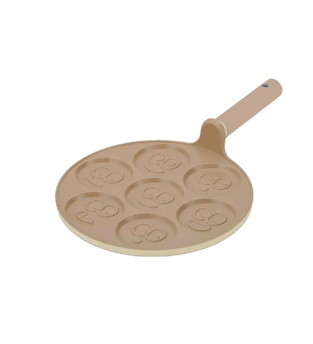NEOFLAM FİKA ALÜMİNYUM DÖKÜM PANCAKE TAVASI 26CM BEJ D-NEOFPC126