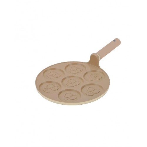 NEOFLAM FİKA ALÜMİNYUM DÖKÜM PANCAKE TAVASI 26CM BEJ D-NEOFPC126 