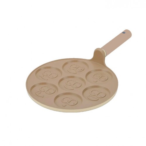 NEOFLAM FİKA ALÜMİNYUM DÖKÜM PANCAKE TAVASI 26CM BEJ D-NEOFPC126 