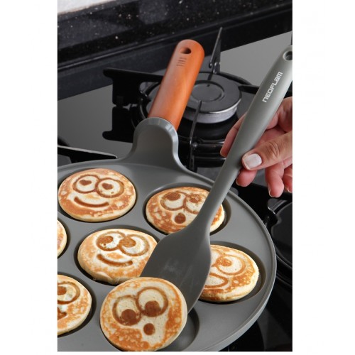 NEOFLAM FİKA ALÜMİNYUM DÖKÜM PANCAKE TAVASI 26CM GRİ D-NEOGPC126 