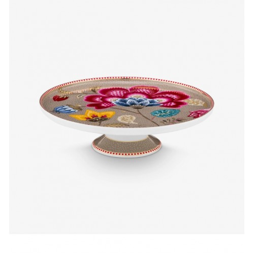 Pip Studio Haki Porselen Kek Standı 21 Cm 51010032