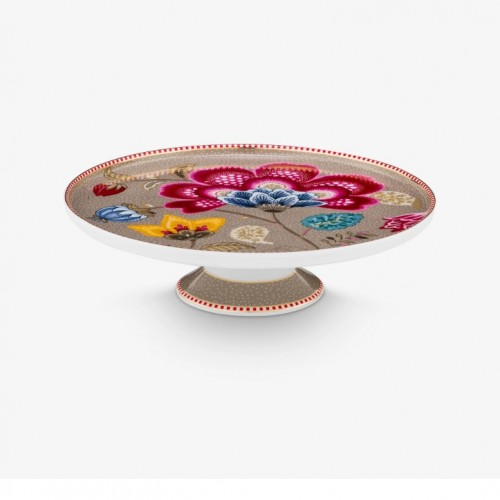 Pip Studio Haki Porselen Kek Standı 21 Cm 51010032