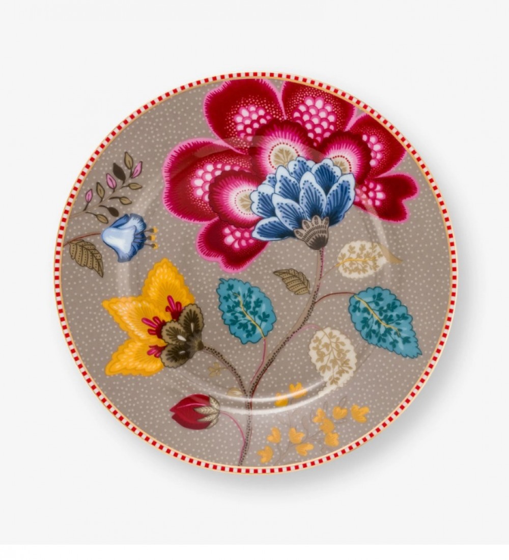 Pip Studio Haki Porselen Kek Standı 26,5 Cm 51018182