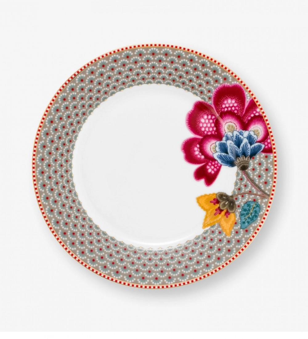 Pip Studio Haki Porselen Kek Standı 26,5 Cm 51018182
