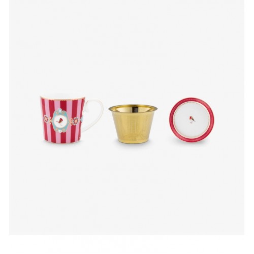 Pip Studio Kırmızı Porselen Kupa Seti 250 Ml 51020220