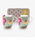 Pip Studio Mavi Porselen Kupa Seti 145 Ml 51002597