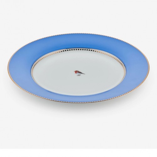 Pip Studio Mavi Porselen Yemek Tabağı 26,5 Cm